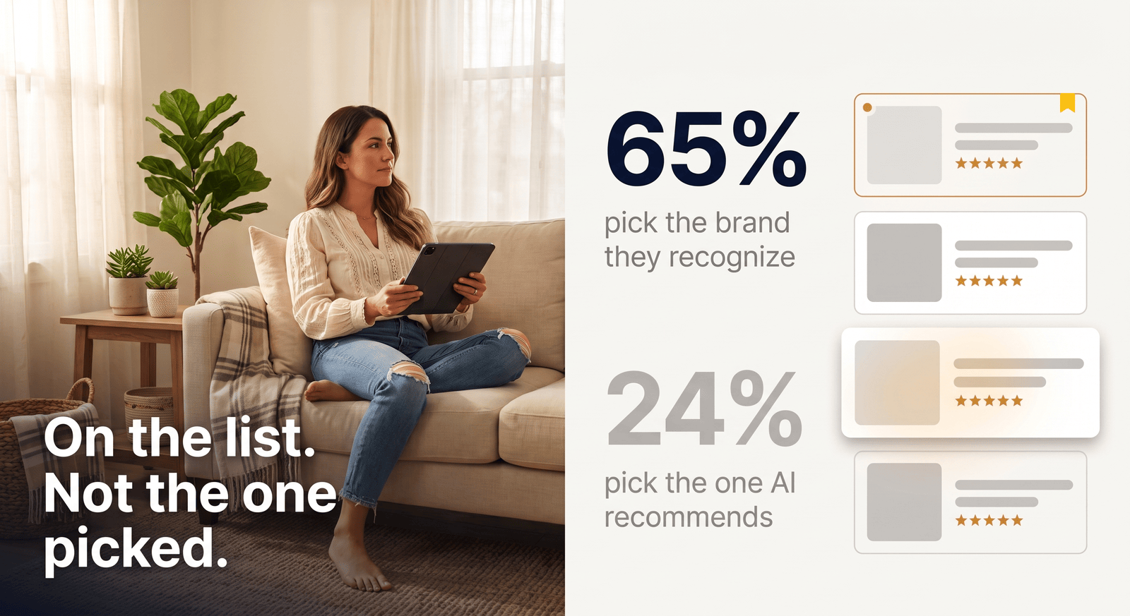 Why brand advertising matters more now that the answer is for sale